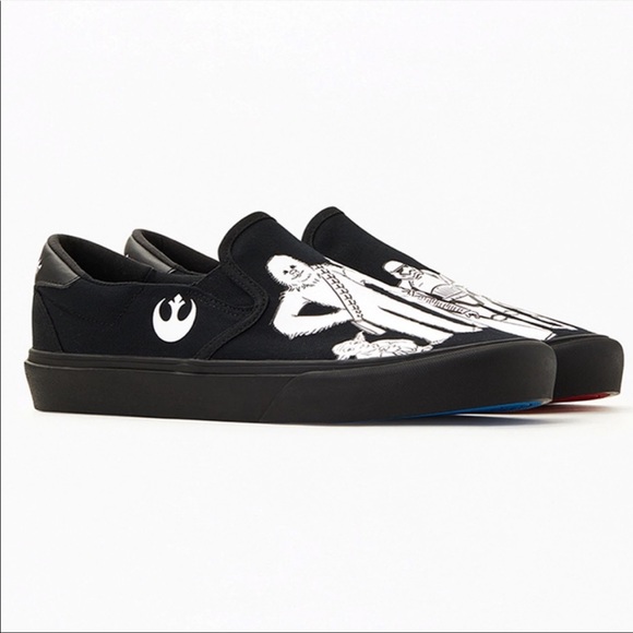 Adidas Collaboration with Star Wars  Rallye slip on’s special edition sneakers - Picture 1 of 12